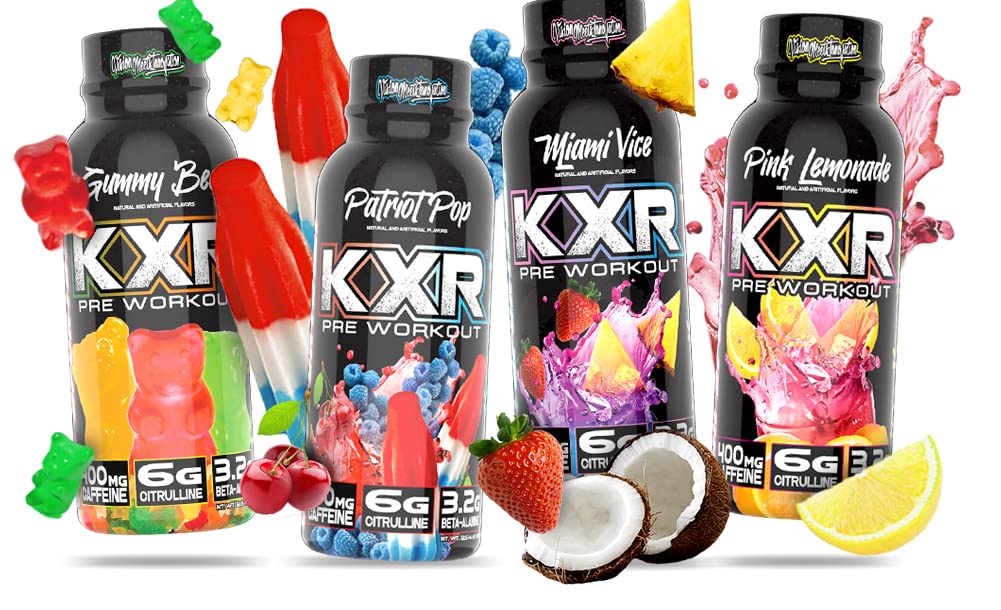 VMI Sports KXR High Stimulant Pre-Workout Energy Ready to Drink 400mg Caffeine VMI Sports buy supplements canada