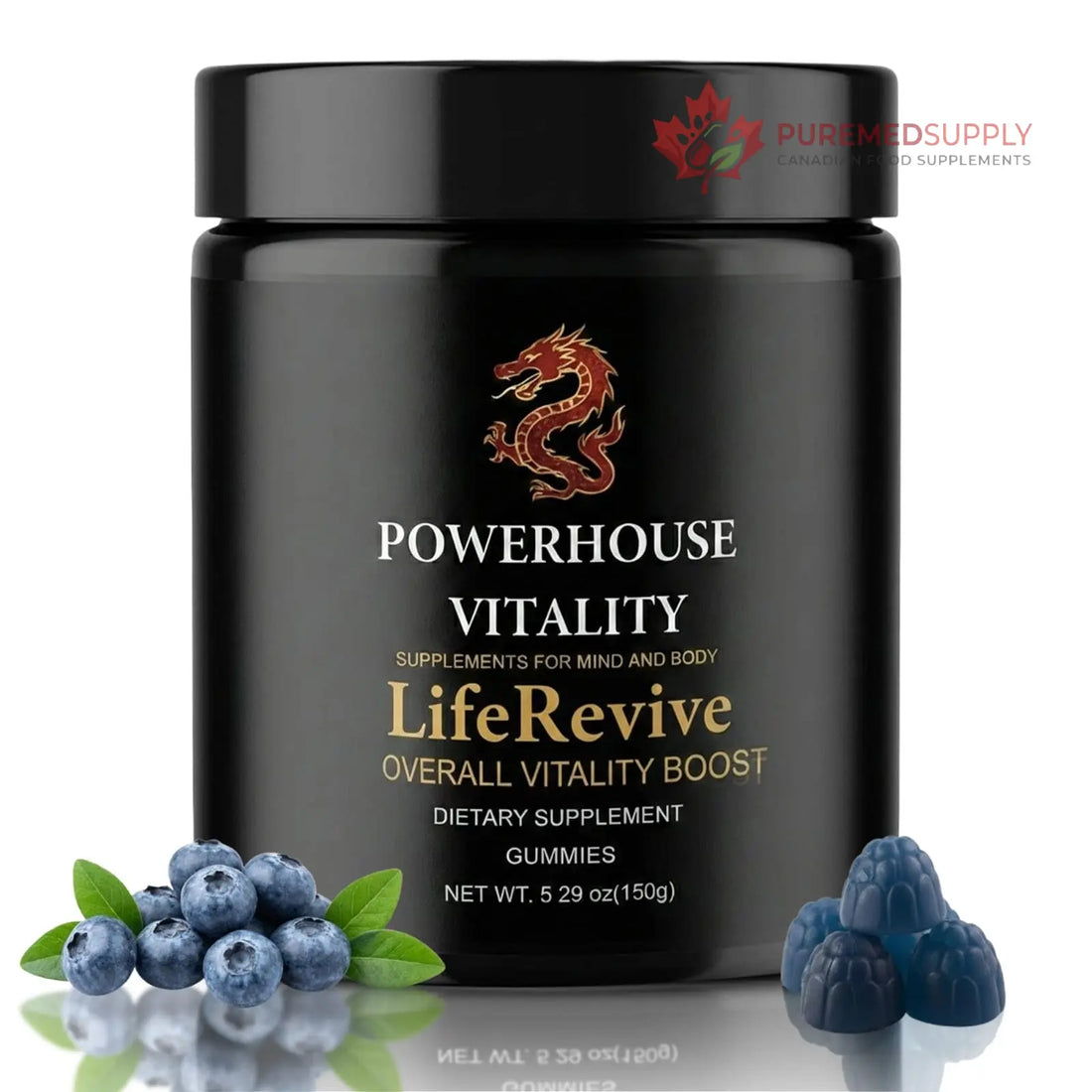Powerhouse Vitality LifeRevive - Overall Vitality Boost | Vitamin Gummies for Men & Women Powerhouse Vitality buy supplements canada