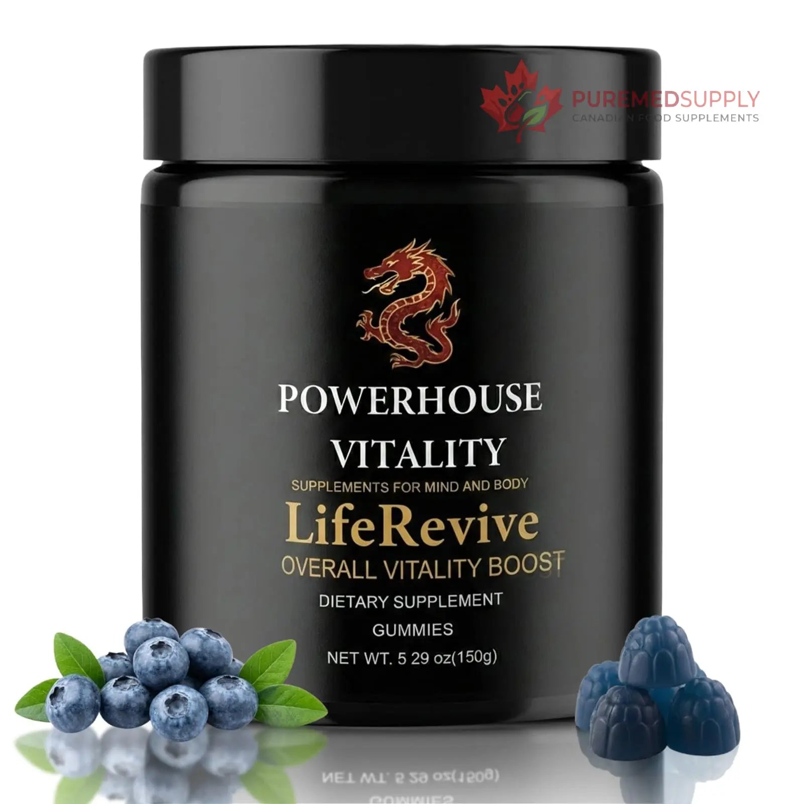 Powerhouse Vitality LifeRevive - Overall Vitality Boost | Vitamin Gummies for Men & Women Powerhouse Vitality buy supplements canada