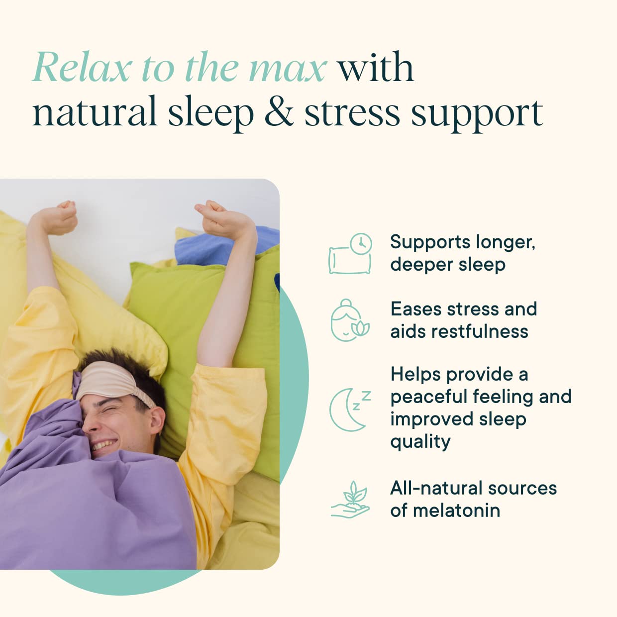 Ora Organic Natural Sleep Aid Supplement Stress Support Calming Herbal Blend with Melatonin from Tart Cherry - Includes Magnesium Citrate, Valerian Root, and Lemon Balm - 1 Month Supply, 60 Capsules Ora Organic buy supplements canada
