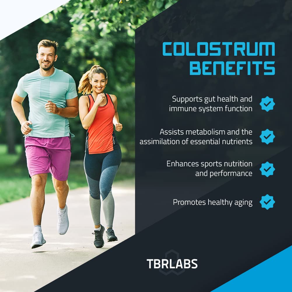 TBR Labs Pure Bovine Colostrum 180 Capsules - Antibiotic and Hormone Free - USA Source TBR Labs buy supplements canada