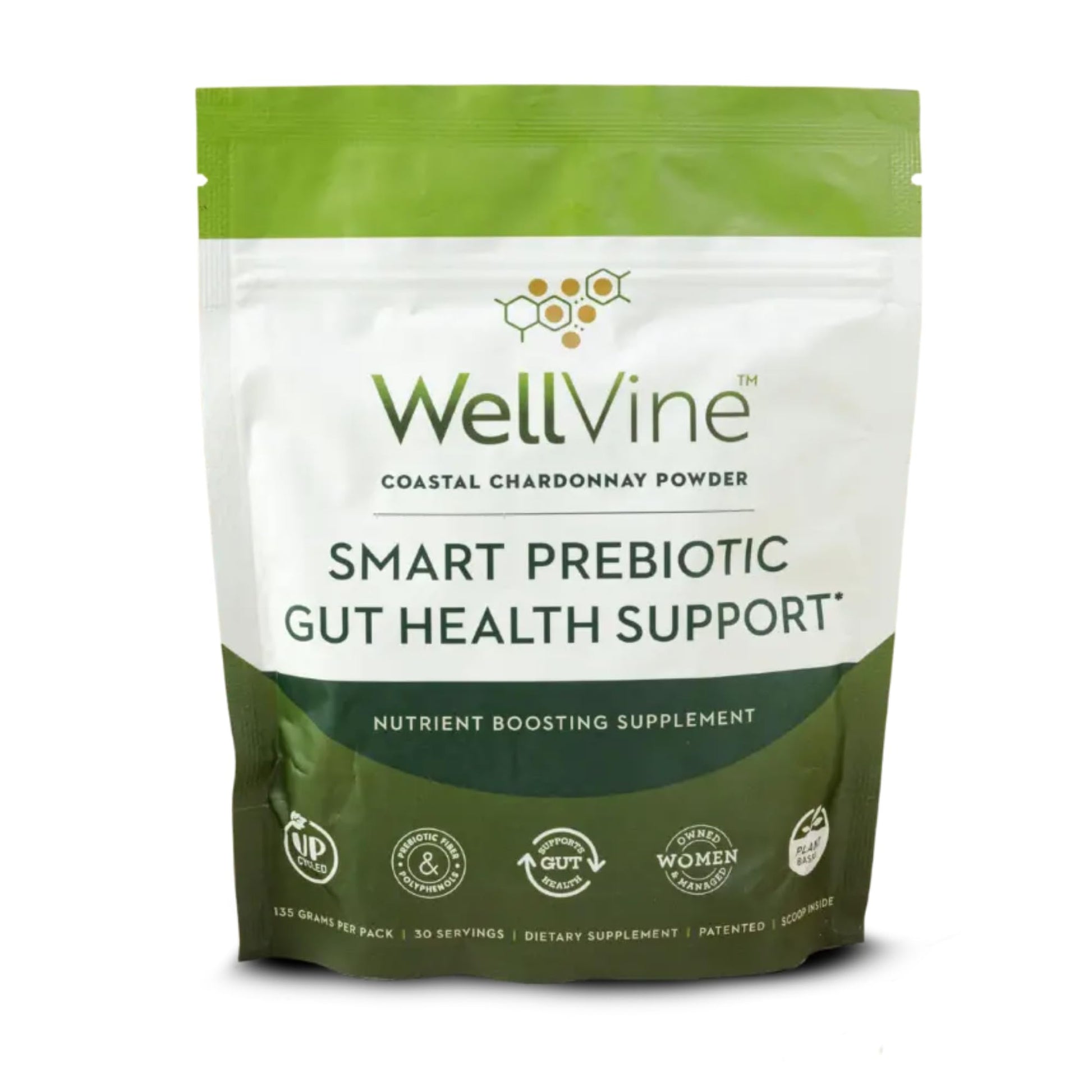 WellVine Premium Smart Prebiotic Gut Health Supplement Powder for Men & Women | Digestive Support & Gut Health With 100% Upcycled Chardonnay Grapes | Plant-Based WellVine buy supplements canada