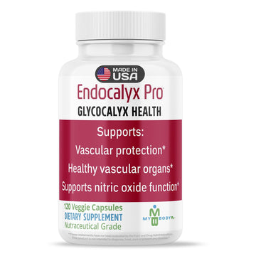 MYBODYRX Endocalyx Pro Supplement – Endothelial Glycocalyx Support 120 Capsules - Vascular & Microcirculation Health – Clinically-Studied – Patented – Supports Nitric Oxide Functions MYBODYRX buy supplements canada