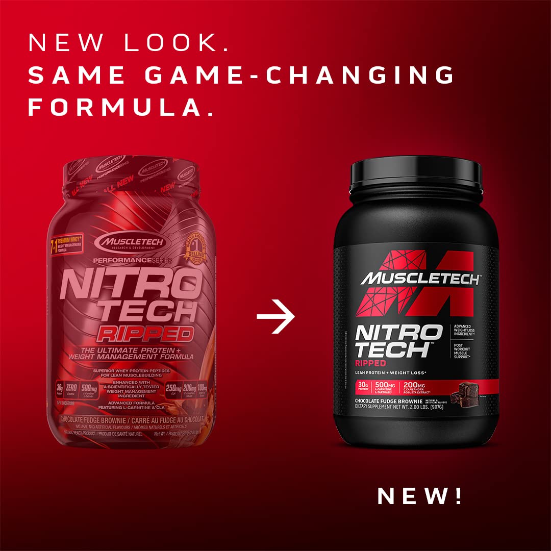 MuscleTech Nitro-Tech Ripped | Lean Whey Protein Powder/Isolate & Platinum Multivitamin MuscleTech buy supplements canada