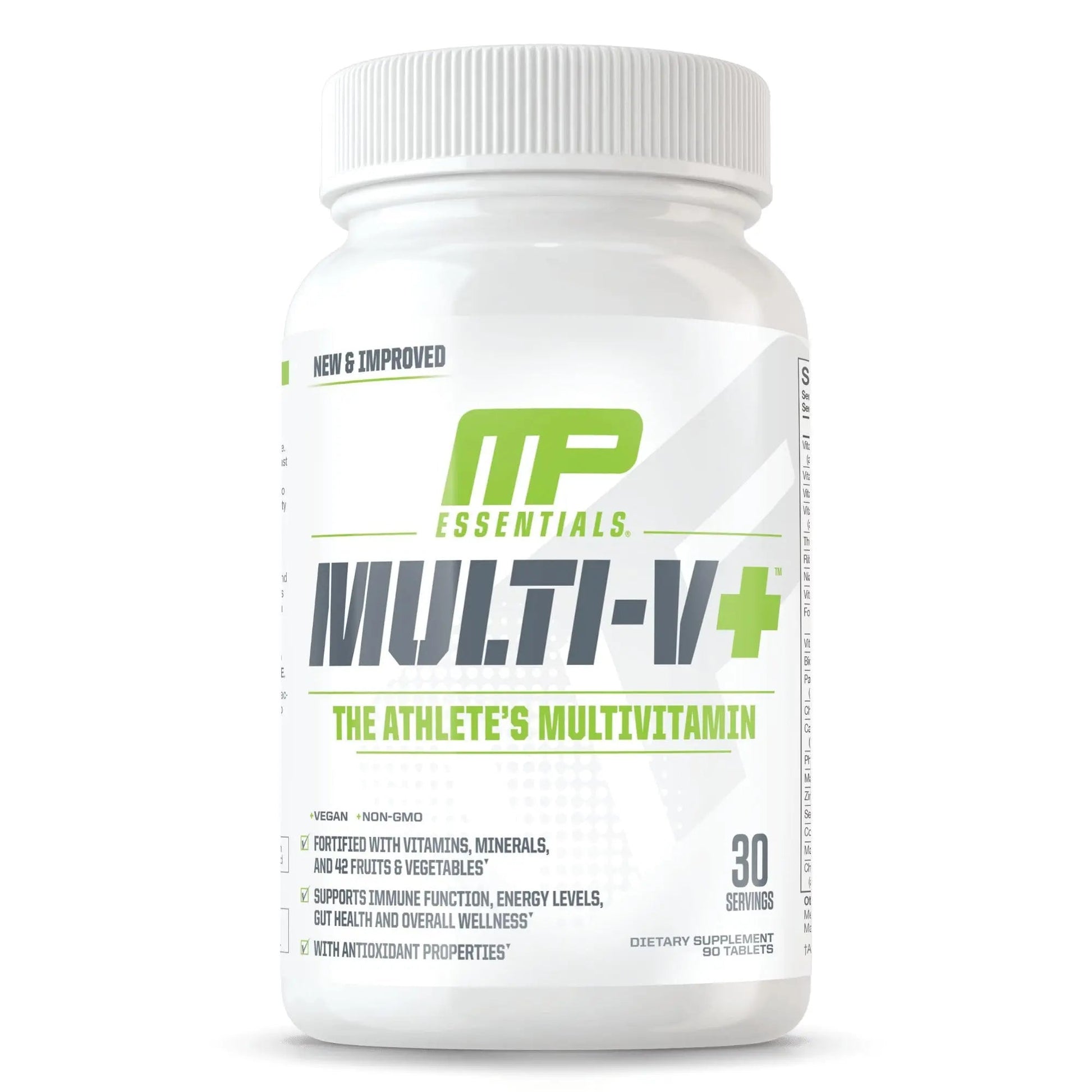 Muscle Pharm Essentials Multi-V+, The Athlete's Multi-Vitamin, Enhanced Energy, Performance & Immune Health, Daily Multivitamin for Men & Women Muscle Pharm buy supplements canada