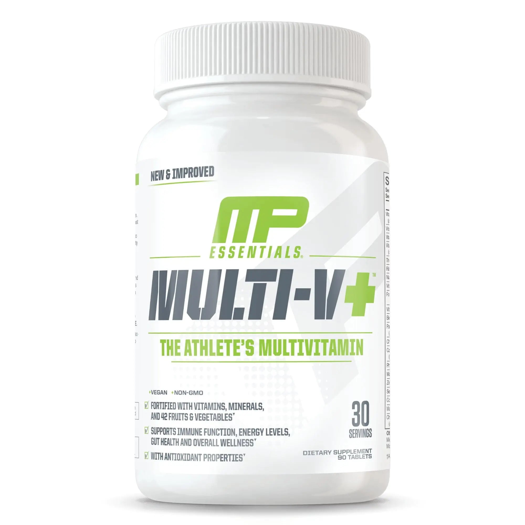 Muscle Pharm Essentials Multi-V+, The Athlete's Multi-Vitamin, Enhanced Energy, Performance & Immune Health, Daily Multivitamin for Men & Women Muscle Pharm buy supplements canada