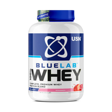 USN Blue Lab Whey Protein Powder: Strawberry - Whey Protein 2kg - Post-Workout - USN buy supplements canada
