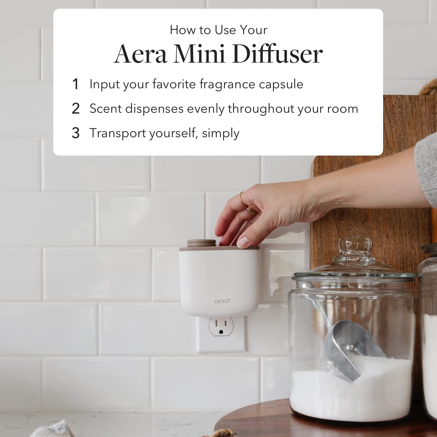 Aera Mini Watermelon Spritz Fragrance Scent Refill - Notes of Lime and Watermelon - Works AERA buy supplements canada
