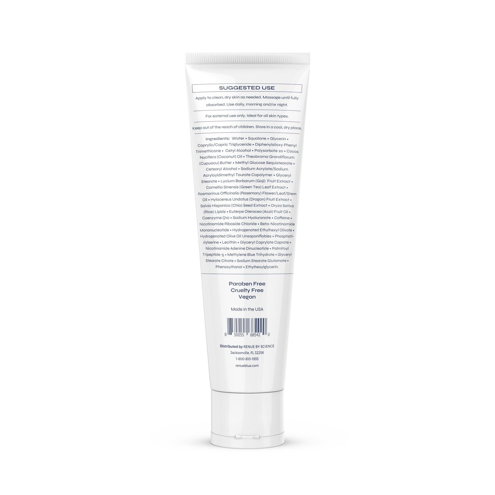 Renue Blue Methylene Blue Moisturizing Body Cream – Liposomal NAD+ Complex with Antioxidants, Peptides, and Botanical Extracts for Hydrated, Healthier‑Looking Skin Renue By Science buy supplements canada