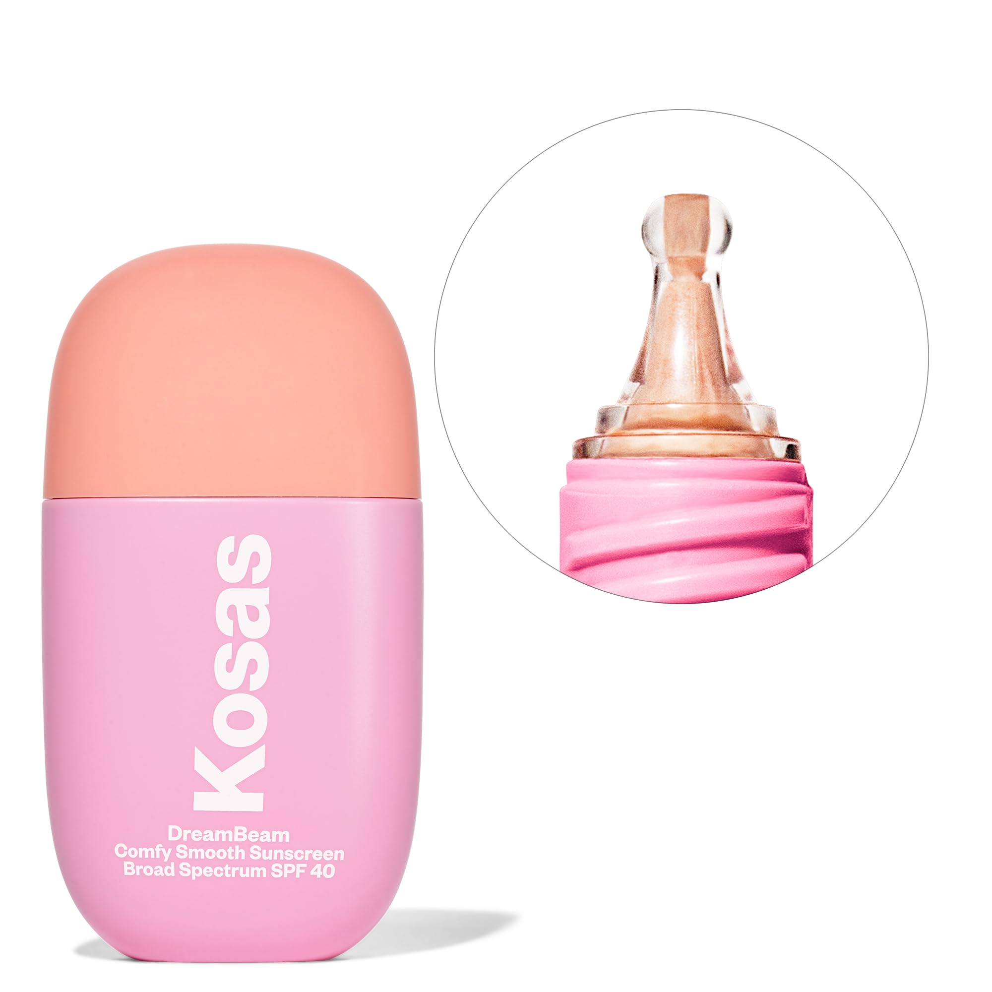 Kosas DreamBeam SPF 40 Mineral Sunscreen for Face + Makeup Prep – Lightweight Hydrating Sun Protection, 40 ml Kosas buy supplements canada