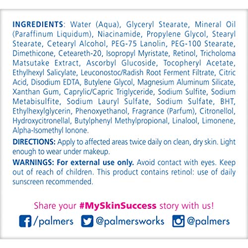 Palmer's Skin Success Anti-Dark Spot Fade Cream with Vitamin E and Niacinamide, for All Skin Types 2.7 Ounce Palmer's buy supplements canada