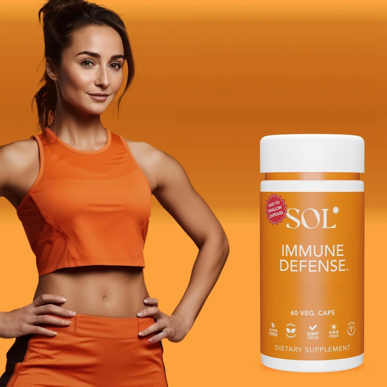 Immune Defense Supplement: Clears Allergens, Builds Strong Immune System, 15X More Powerful, Astragalus, Goto Kola, Andrographis Sol Nutrition buy supplements canada