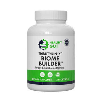 Healthy Gut Tributyrin-X | Most Bioavailable Butyrate Postbiotic for Gut Health & Leaky Gut Support | 99% Pure w/Zero Odor | 30 Softgels Healthy Gut buy supplements canada