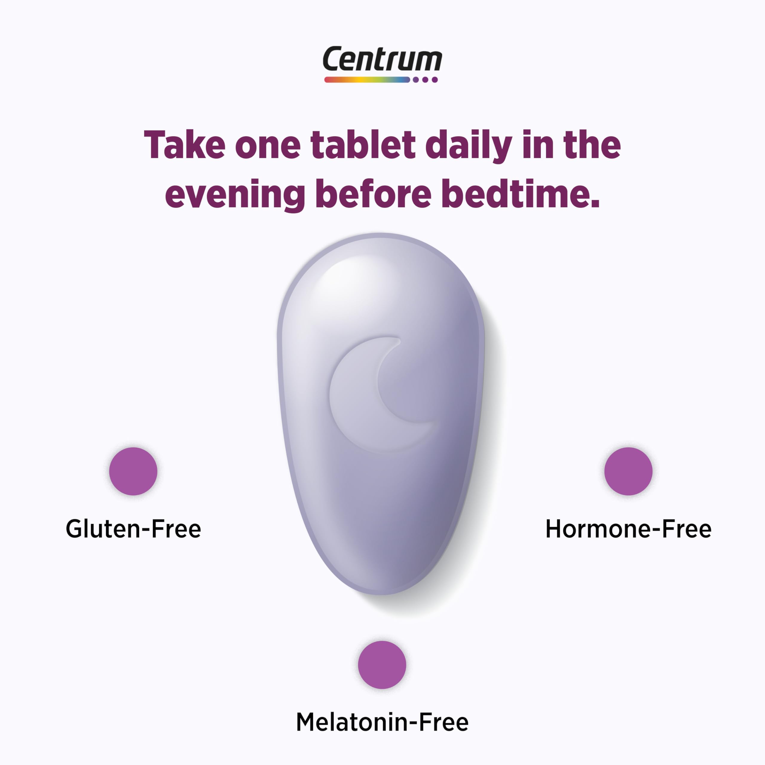 Centrum Restful Sleep Menopause Support Tablets, Supplement with Clinically Studied DailyZz and geniVida, 28 Count Centrum buy supplements canada