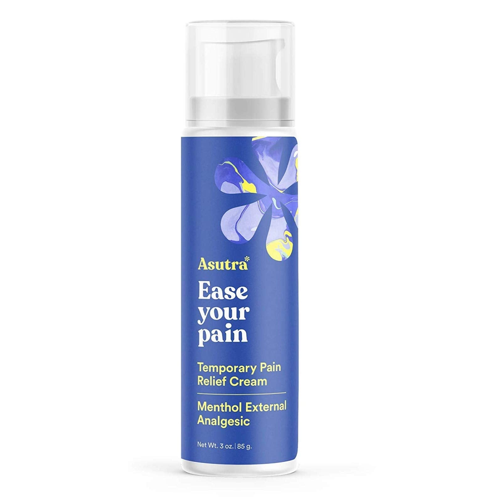 ASUTRA Relief Cream, 3 oz - Cooling Sensation, Temporary Relief from Muscle Discomfort and Soreness, 4% Menthol, Arnica Montana, and Dimethyl Sulfone (MSM) ASUTRA buy supplements canada