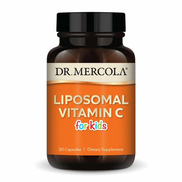 Dr. Mercola Liposomal Vitamin C for Kids - 125 mg Vitamin C - Supports Immune & Brain Function - Liposomal Delivery Dr. Mercola buy supplements canada