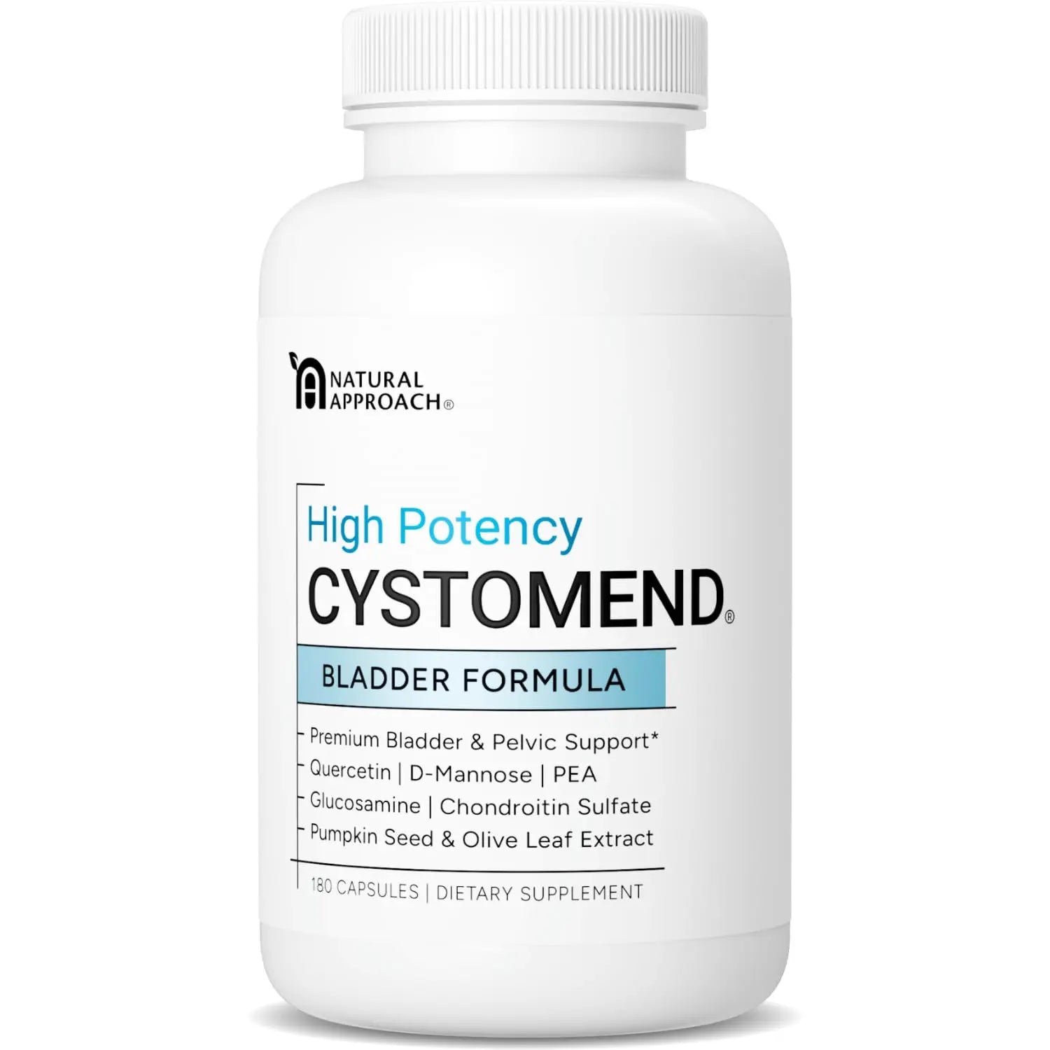 CystoMend Bladder & Pelvic Discomfort Formula (High Potency) - Supports Less Flares & Urgency* - Premium Bladder Support for Women & Men - USA Manufactured & Third-Party Tested - 180 Capsules CystoMend buy supplements canada