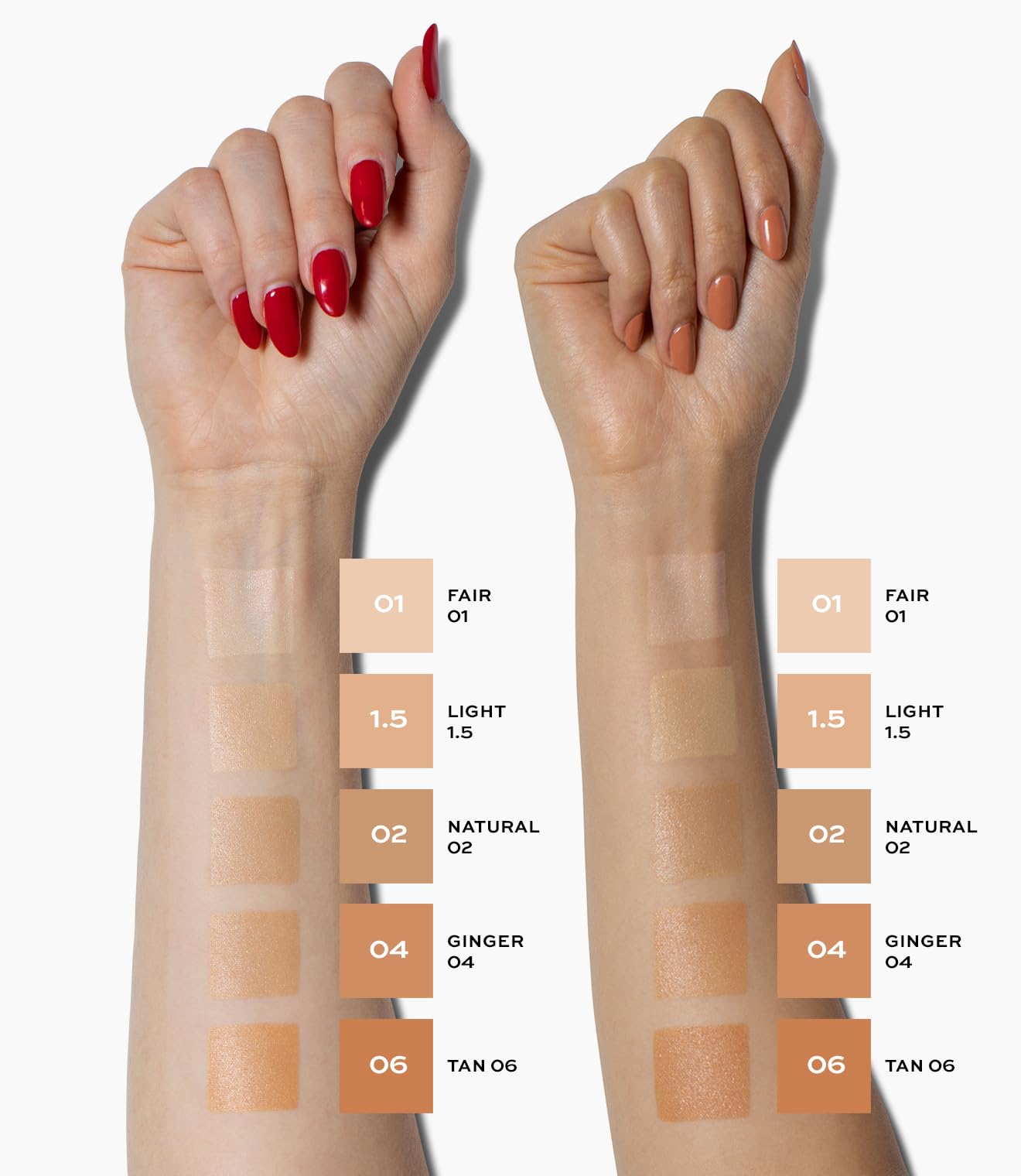 MAKE Beauty Diffusion Dew Skin Tint. Sheer to Medium Coverage Radiant Finish. Blurring, Smoothing, and Brightening for Glowing Complexion. Enhanced with Niacinamide and Adenosine. Tan 06 MAKE buy supplements canada