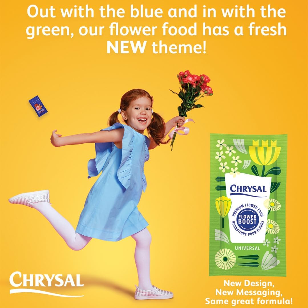 Chrysal Clear Flower Food Packets – Single Packet – Flower Arrangements & Bouquets – Floral Supplies Chrysal buy supplements canada
