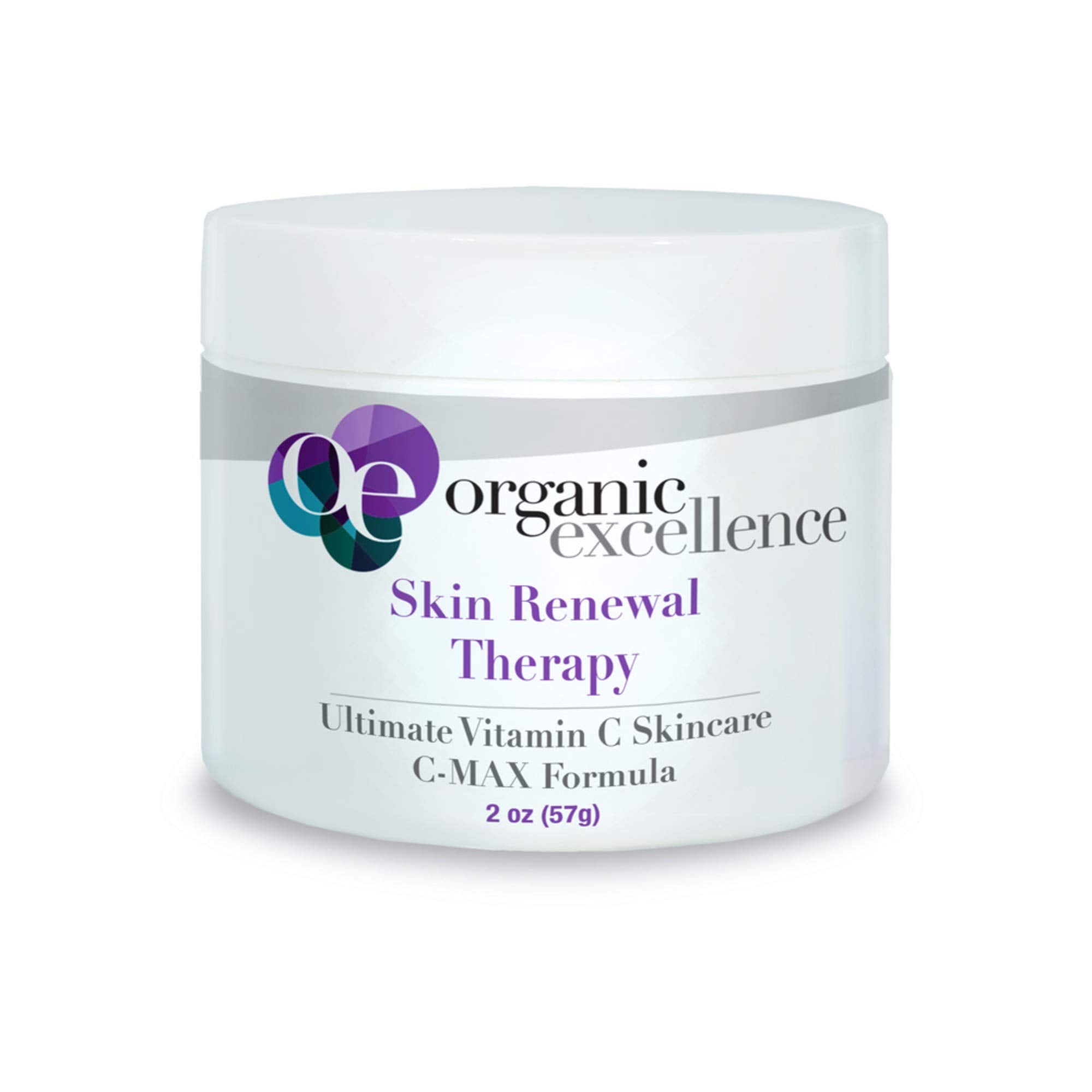 Organic Excellence Skin Renewal Therapy, Vitamin C Face & Neck Cream, Moisturizer to Stimulate Collagen Production and Increase Skin Cell Renewal, Organic Natural Non-Toxic Cruelty-Free 2 oz (57g) Organic Excellence buy supplements canada
