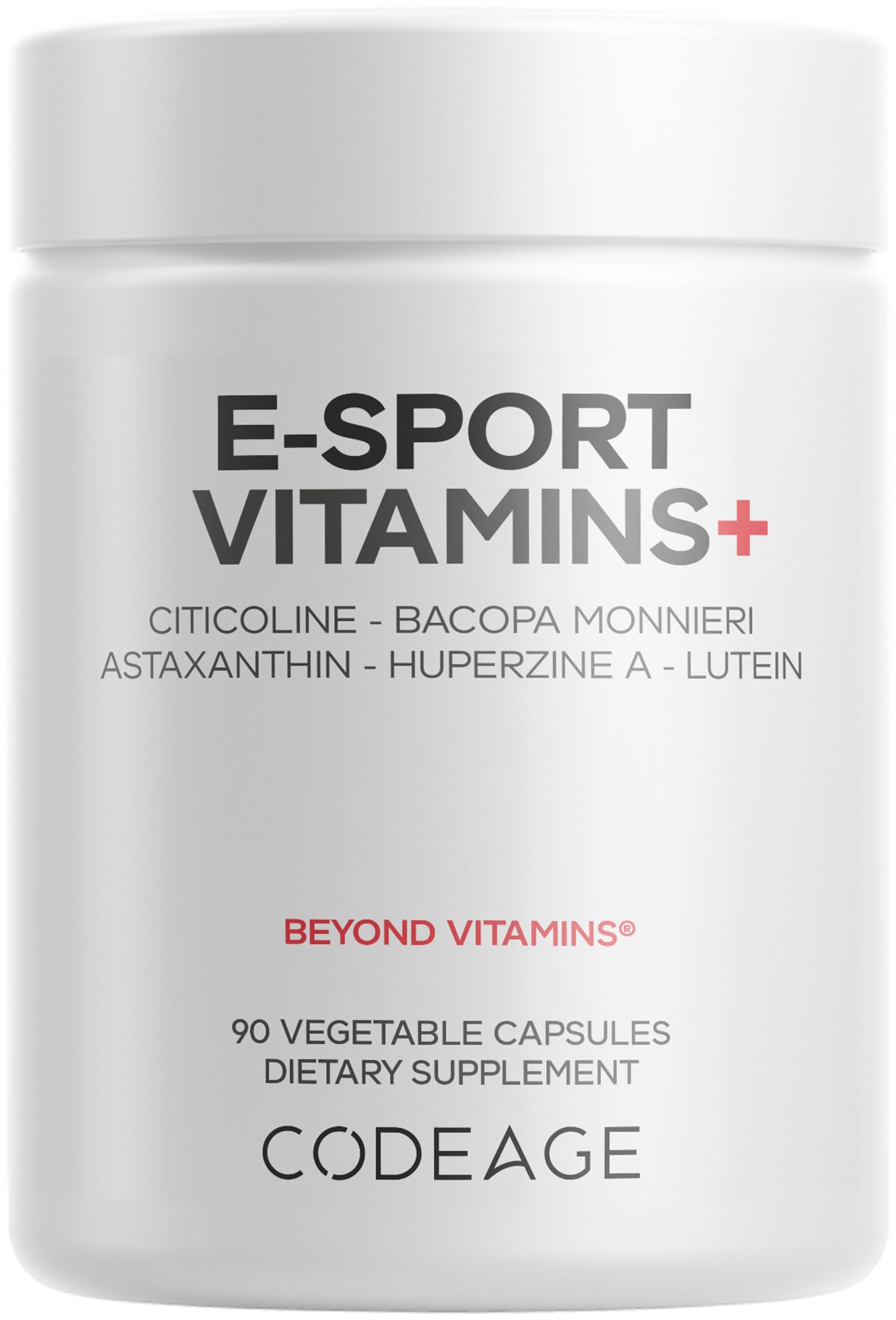 Codeage E-Sport Vitamins+ Citicoline Cognizin, Bacopa Monnieri Supplement, Multivitamins, Astaxanthin, L-Theanine, Ginkgo Biloba, Acetyl-L-Tyrosine, Huperzine A, Codeage buy supplements canada