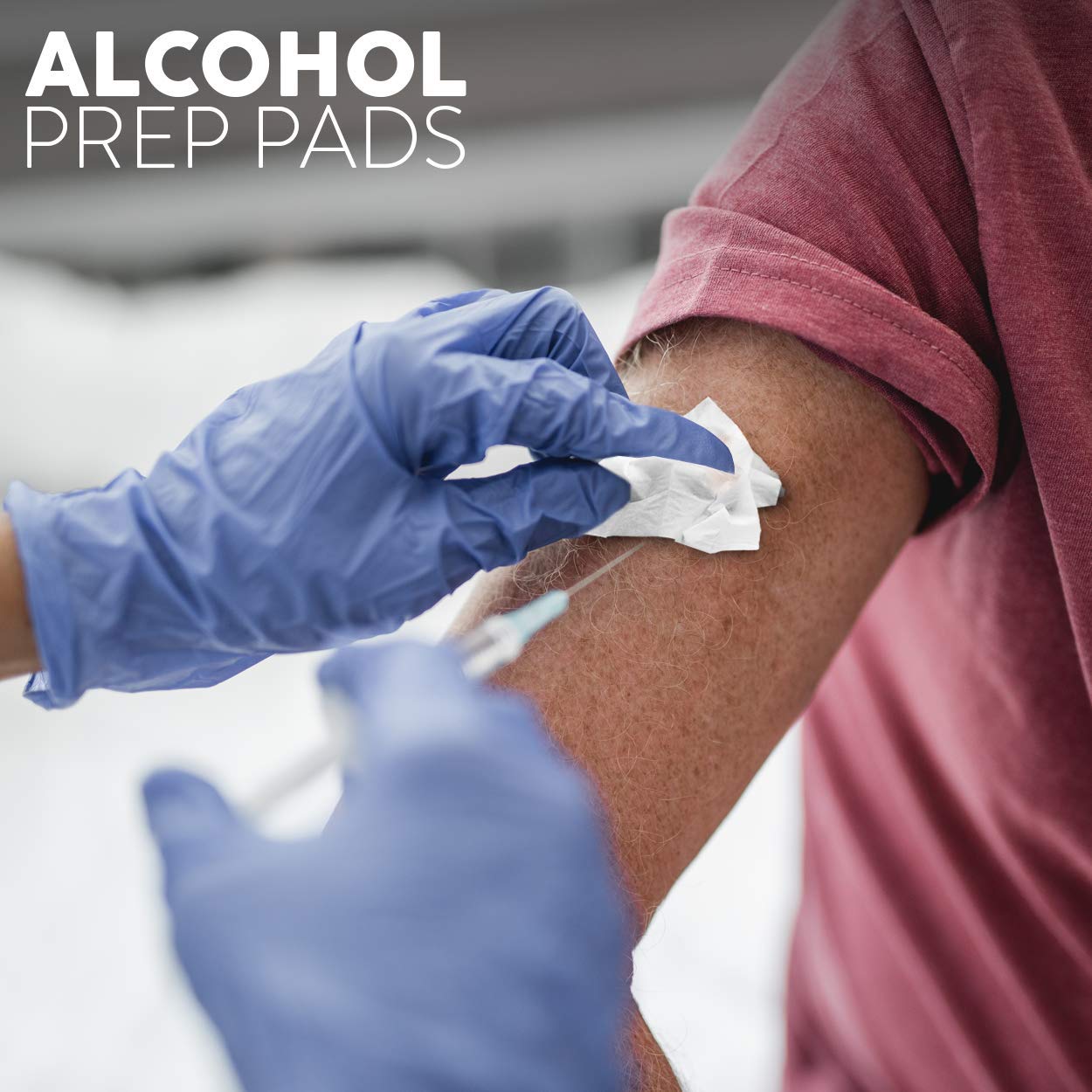 Care Touch Alcohol Wipes - Individually Wrapped Alcohol Prep Pads with 70% Isopropyl Care Touch buy supplements canada