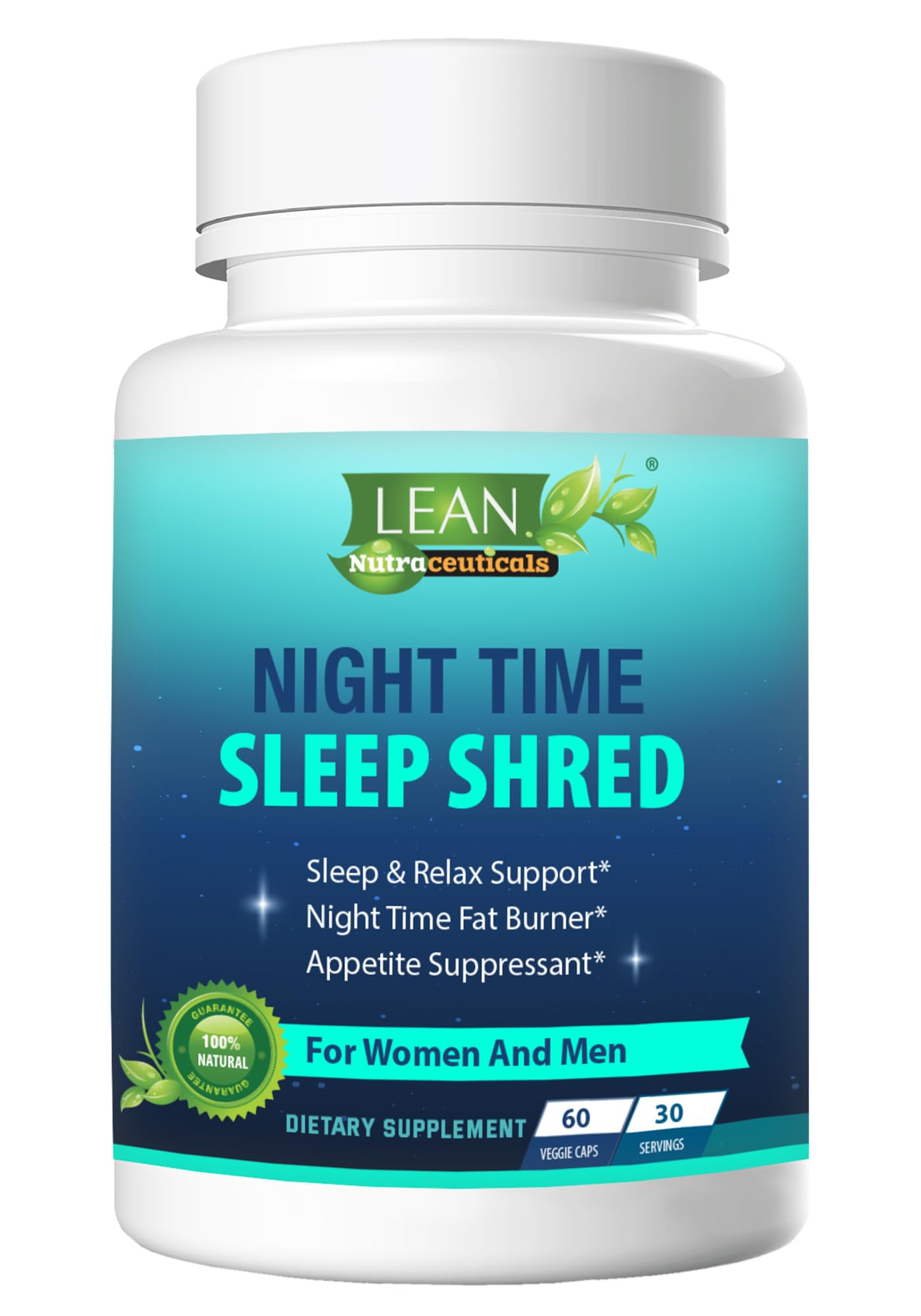 Night Time Sleep Shred Fast Fat Burner, Weight Loss Aid Pill, Appetite Suppressant Carb LEAN Nutraceuticals buy supplements canada