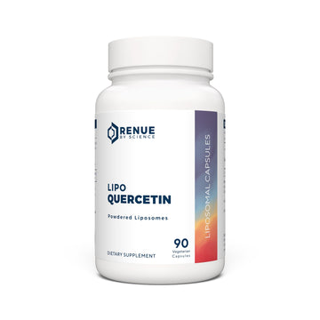 Renue By Science Quercetin | High Strength Liposomal Quercetin Supplements | 90 Quercitin Capsules - 150mg Quercetin per Serving | Non-GMO | Made in The USA & Third-Party Tested Renue By Science buy supplements canada