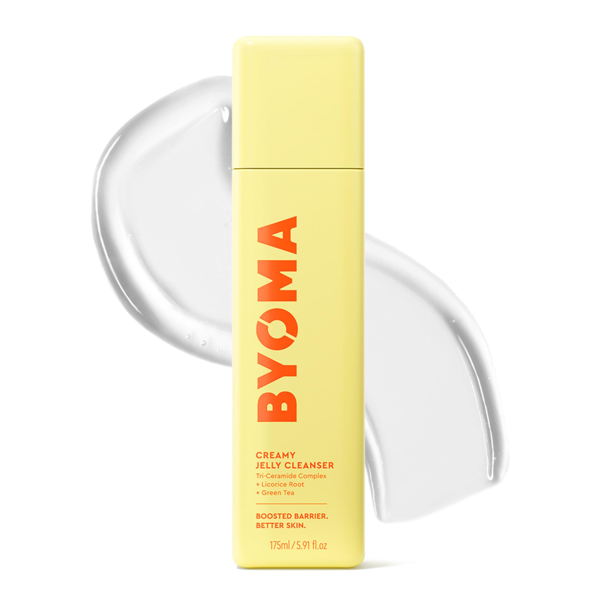 BYOMA Creamy Jelly Cleanser - Hydrating Facial Cleanser for Skin Barrier Repair -Tri-Ceramide Face Wash for Sensitive Skin & All Skin Types BYOMA buy supplements canada