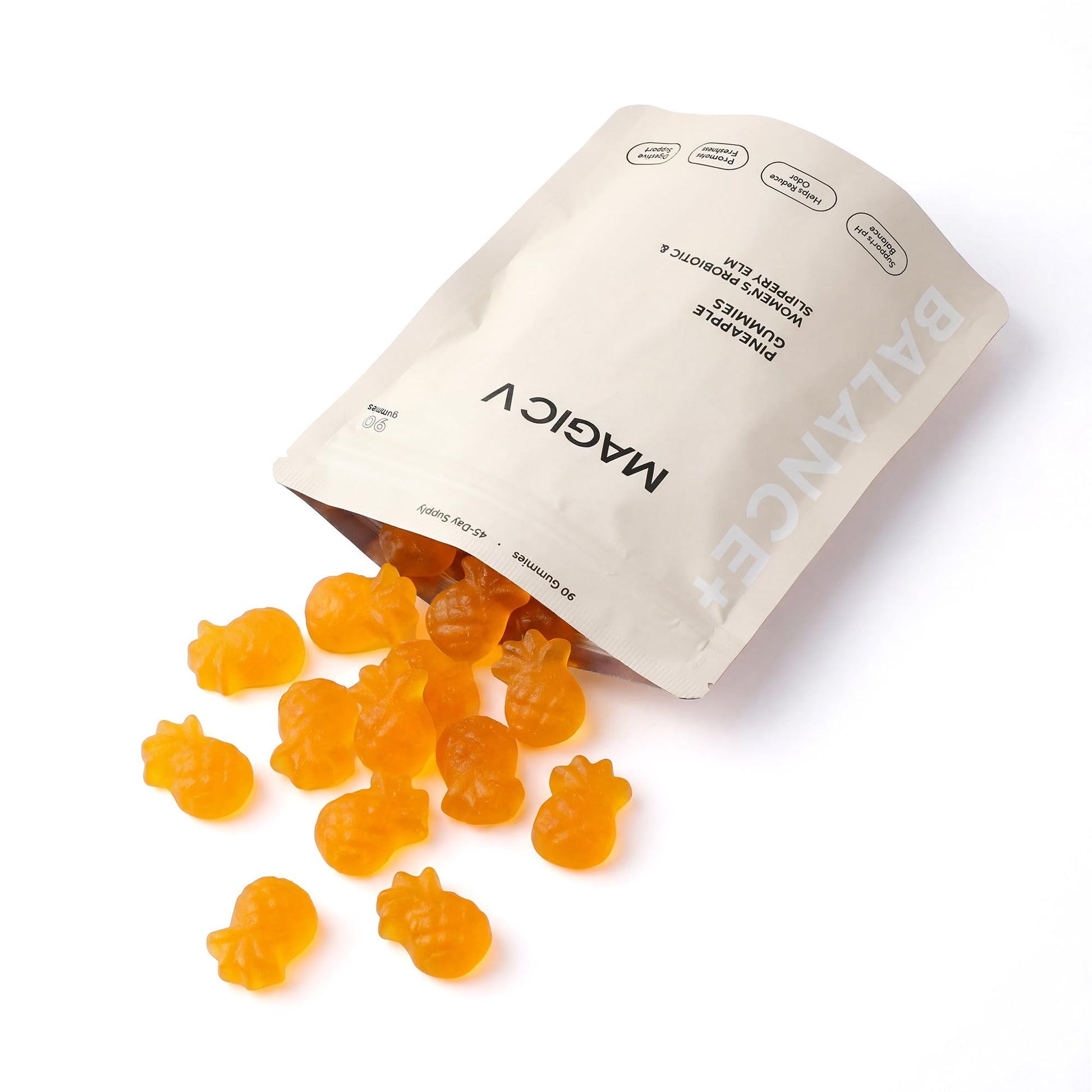 Magic V Care – Premium Feminine Balance Gummies – Women’s Wellness & pH Support – Vaginal Health, Immunity & Hormonal Balance – Vegan, Gluten-Free – Tropical Pineapple – 90 Gummies – 45 Servings Magic V Steam buy supplements canada