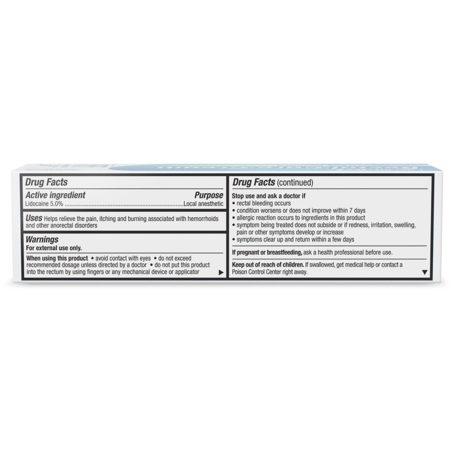 HealthA2Z® Rectal Care Cream | Lidocaine 5% / Local Anesthetic | 28g Tube | Topical Numbing Cream & Other Anorectal Disorders | Relieves Pain, Itching & Burning HealthA2Z buy supplements canada