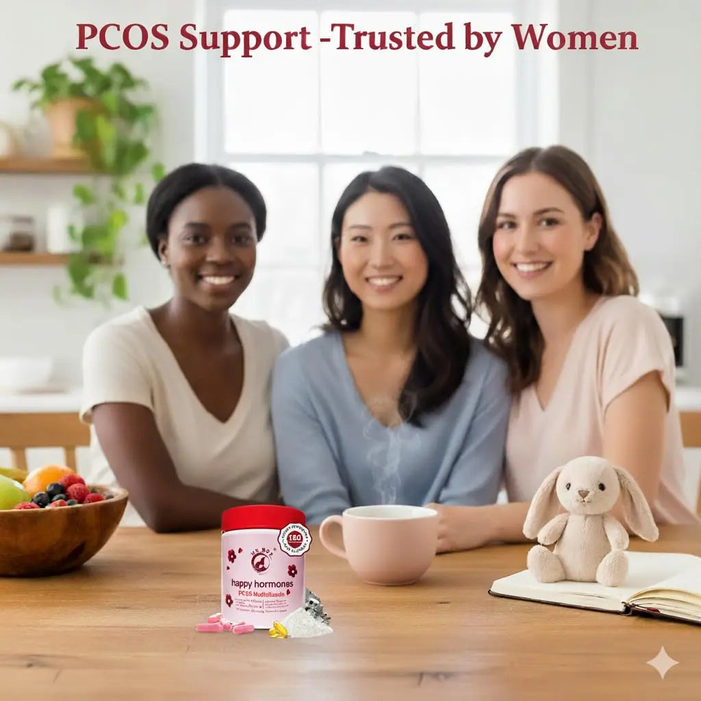 Mr Ros PCOS Multivitamin for Women – Happy Hormones Formula – Myo & D-Chiro Inositol 40:1, Omega-3, Vitamin D3, Zinc & Magnesium Mr Ros buy supplements canada