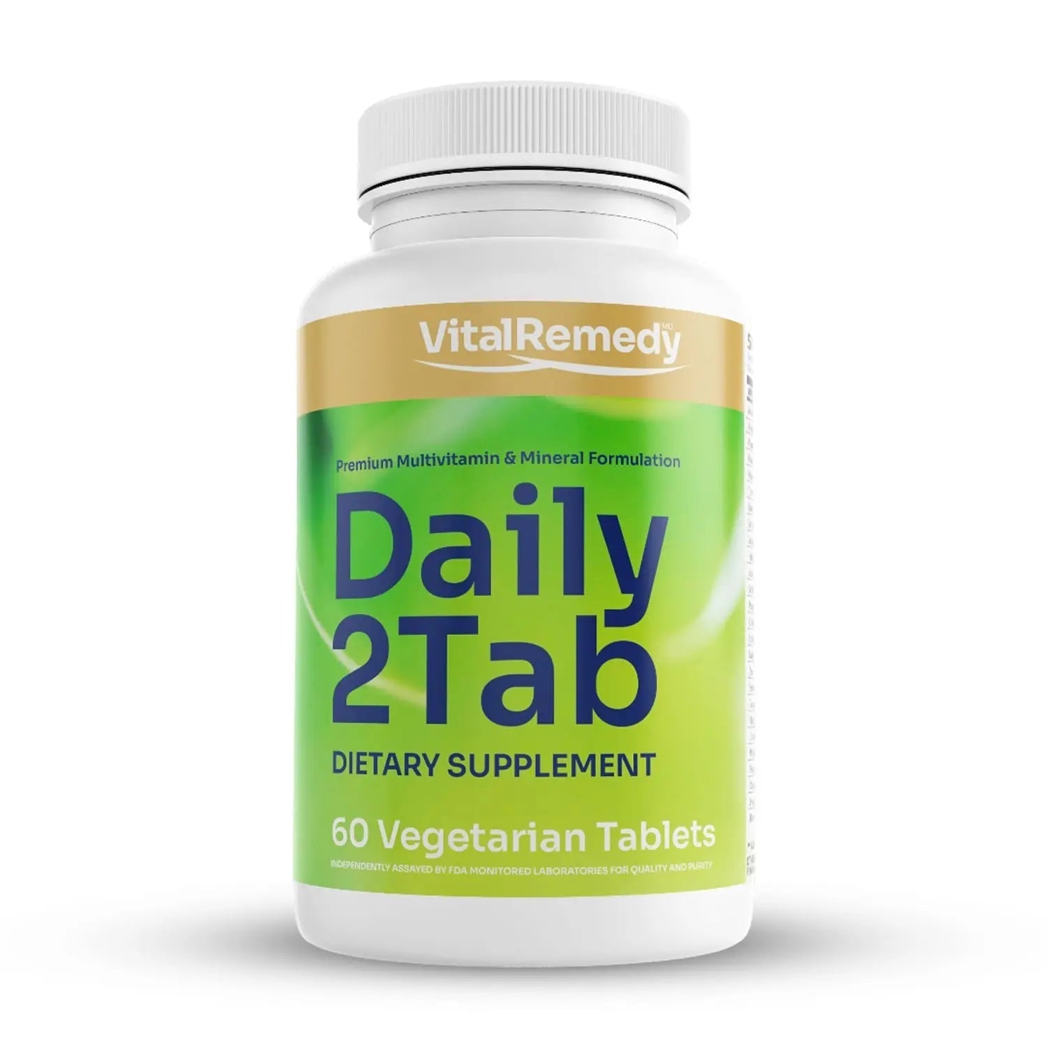 VitalRemedyMD Daily2Tab - All You Need Multivitamin Plus Multimineral Formula. 26 Essential Nutrients for Women and Men, 60 Tablets VitalRemedyMD buy supplements canada