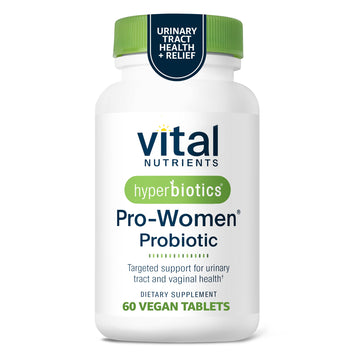 Hyperbiotics Vital Nutrients Pro Women Probiotics for Women | Vaginal Probiotics for PH Balance | Oral Probiotic for Vaginal Health and Urinary Tract Health | 6 Targeted Strains | 60 Vegan Tablets Hyperbiotics buy supplements canada