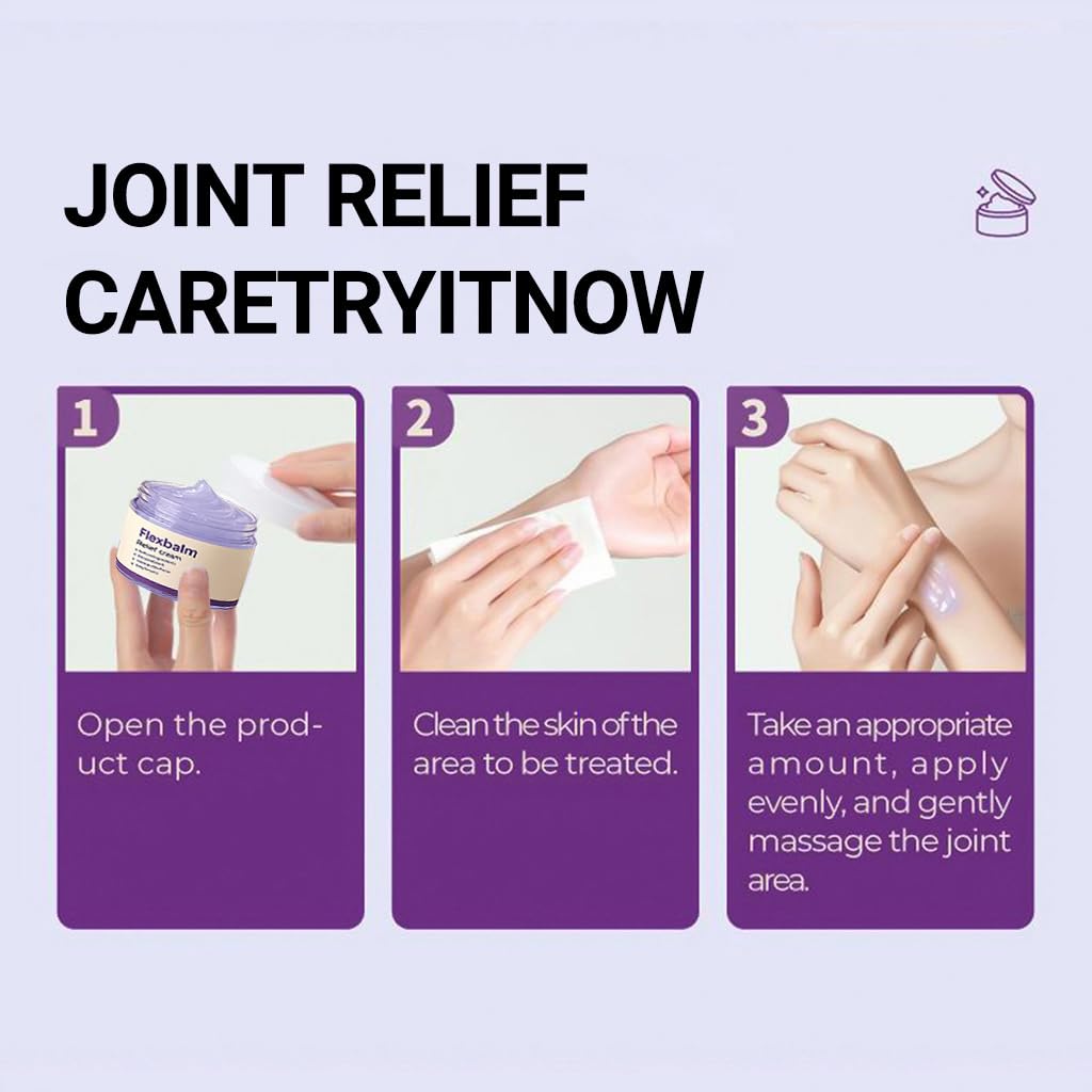 Flexbalm Rapid Joint Relief Gel, 2026 New Advanced Relief Soothing Massage Gel, Flexbalm Rapid Joint Relief Cream for Back, Neck, Hands, Knee (2PCS) DESIYUE buy supplements canada