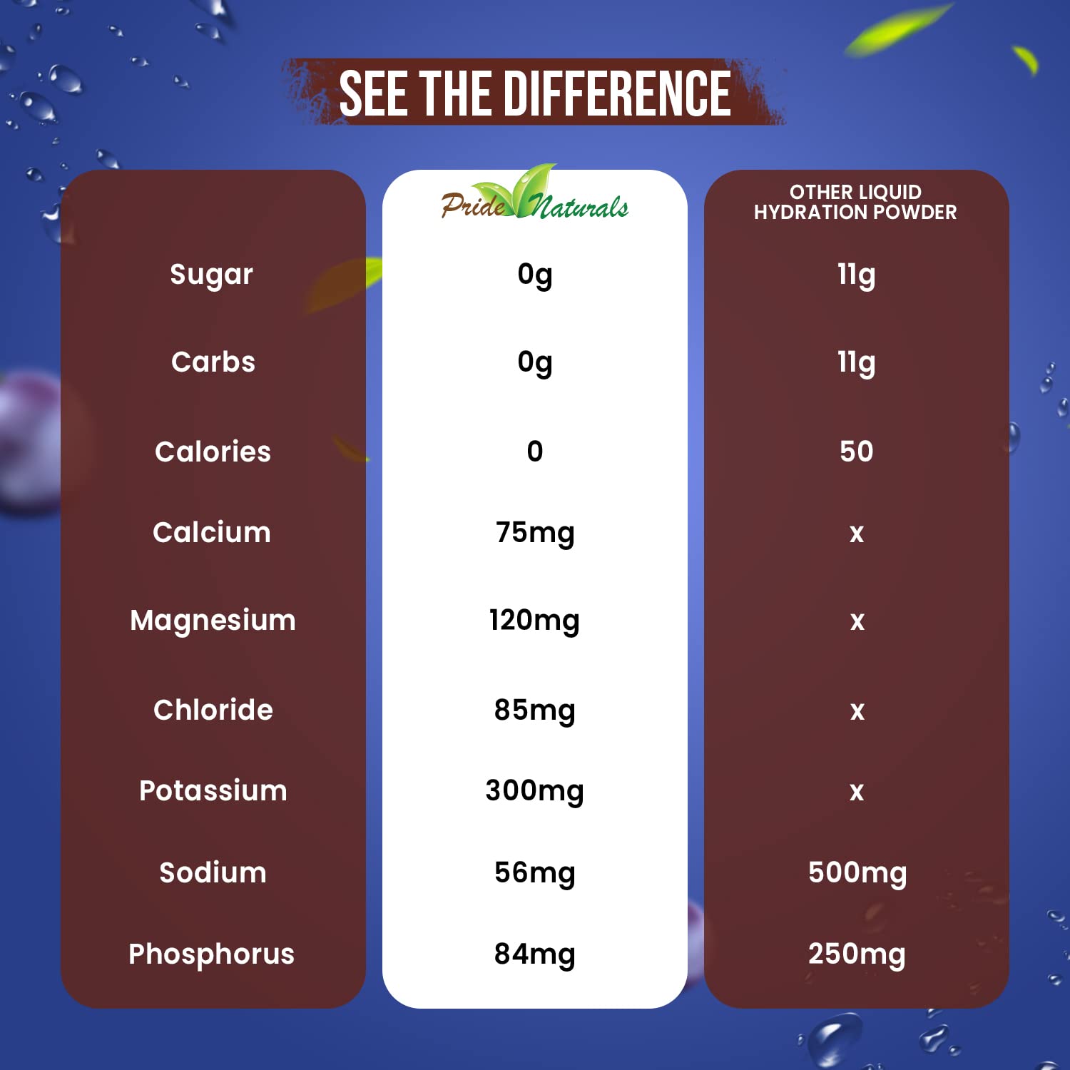 Electrolyte Powder - Refreshing Workout Recovery Electrolytes, Sugar Free, Gluten Free Pride Naturals, Inc buy supplements canada