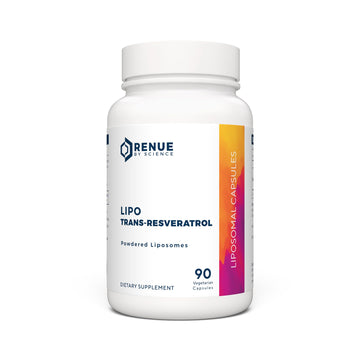 Renue By Science Resveratrol | High Strength Liposomal Resveratrol Supplement | 90 Trans Resveratrol Capsules - 125mg Reservatrol per Serving | Non-GMO | Made in The USA Third-Party Tested Renue By Science buy supplements canada
