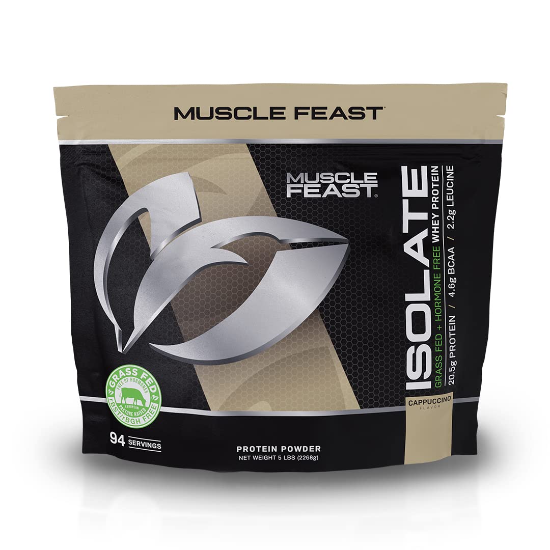 Muscle Feast Grass-Fed Whey Protein Isolate, All Natural Hormone Free Pasture Raised Muscle Feast buy supplements canada