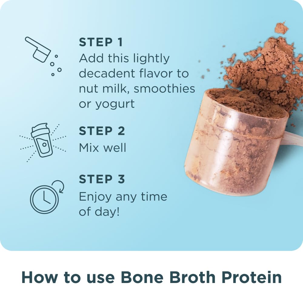Ancient Nutrition Protein Powder Made from Real Bone Broth, Chocolate, 20g Protein Per Serving, 20 Serving Tub, Gluten Free Hydrolyzed Collagen Ancient Nutrition buy supplements canada
