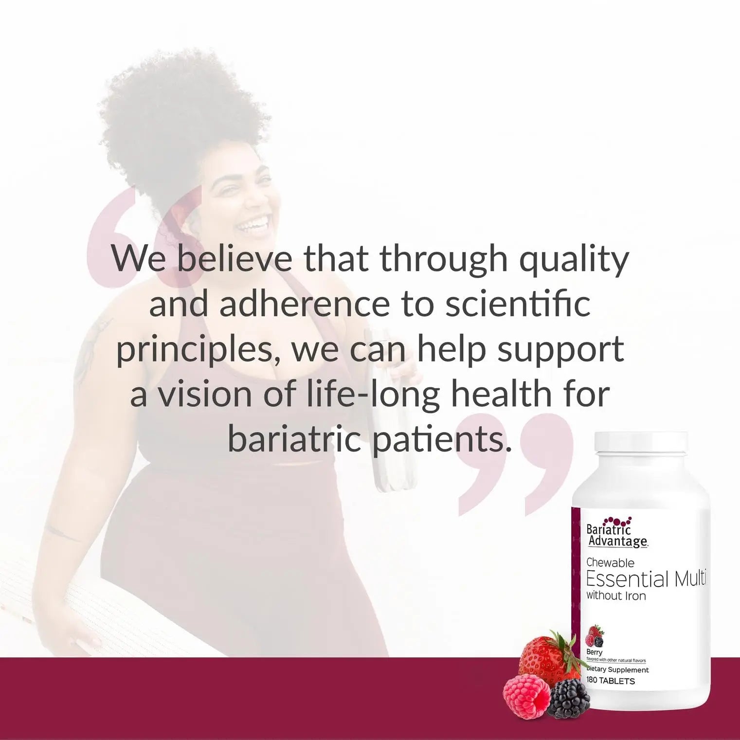 Bariatric Advantage Chewable Essential Multivitamin Without Iron - 200 DV of Key Nutrients - Trace Mineral Support Bariatric Advantage buy supplements canada