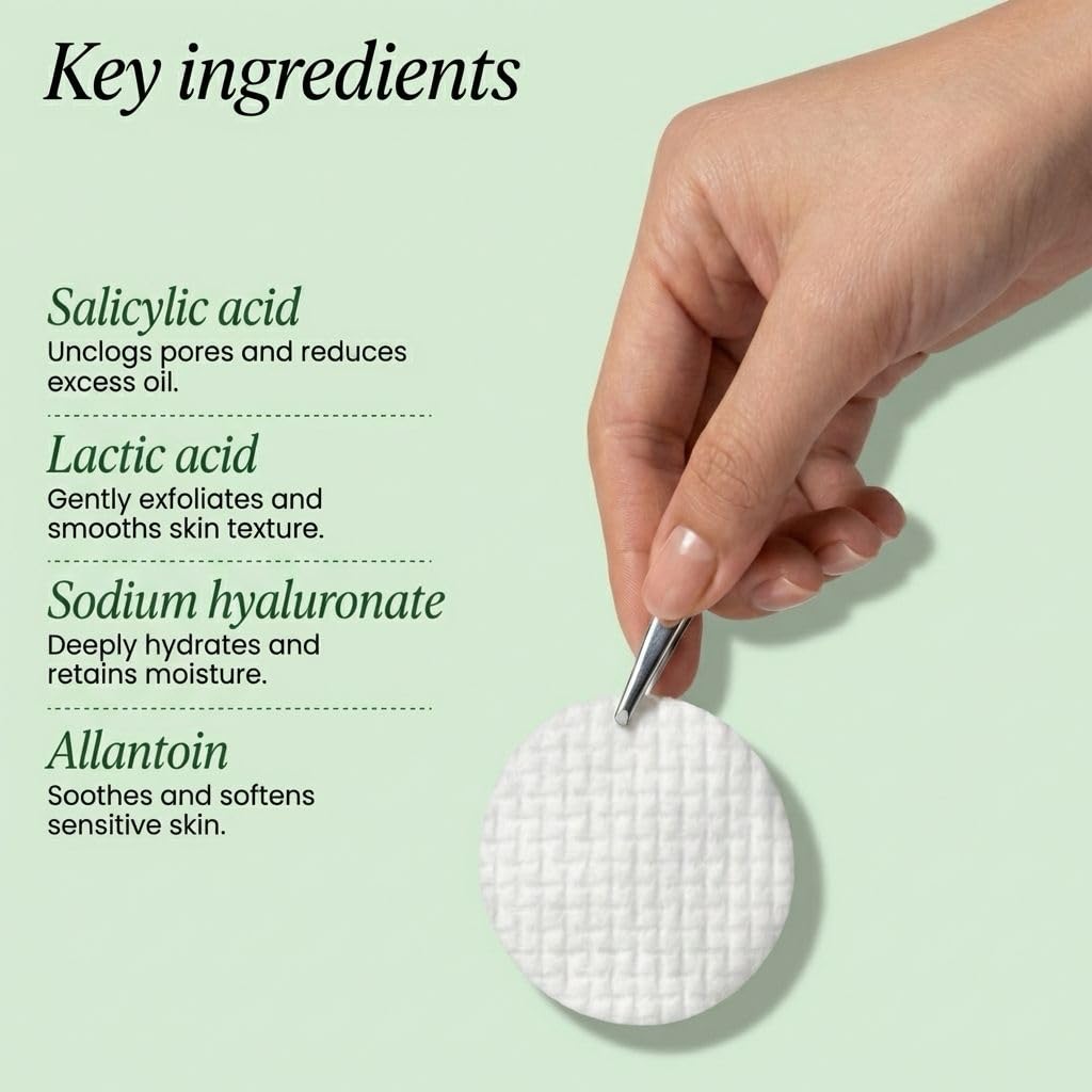 QUIA Toner Pads – AHA/BHA Dual-Action Exfoliate and Hydrate All in One – Soothing Formula for Sensitive Skin – Reduces Blackheads and Blemishes QUIA Beauty buy supplements canada