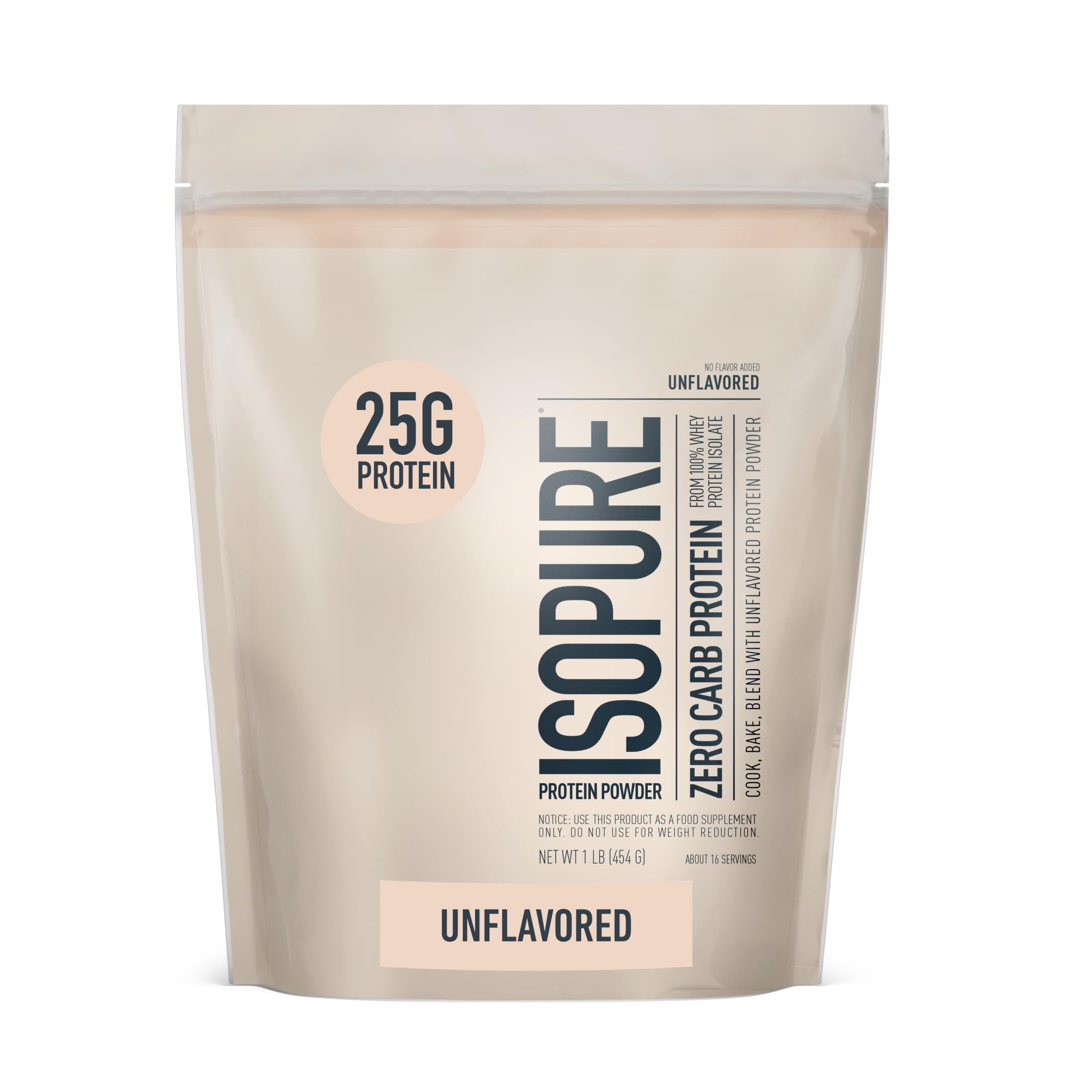 Isopure Unflavored Protein, Whey Isolate, 25g Protein, Zero Carb & Keto Friendly Isopure buy supplements canada