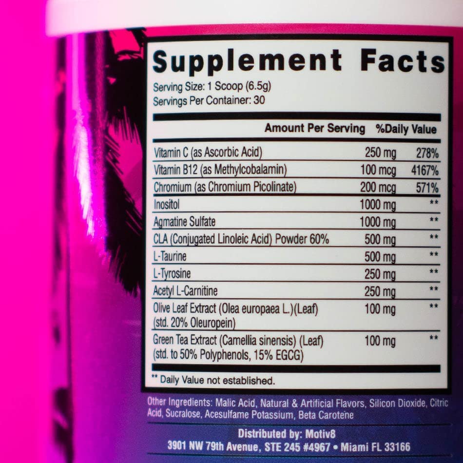 Motiv-8 Non Stim Pre-Workout, Boost Energy and Focus, Improve Workouts, Enhances Motiv-8 buy supplements canada