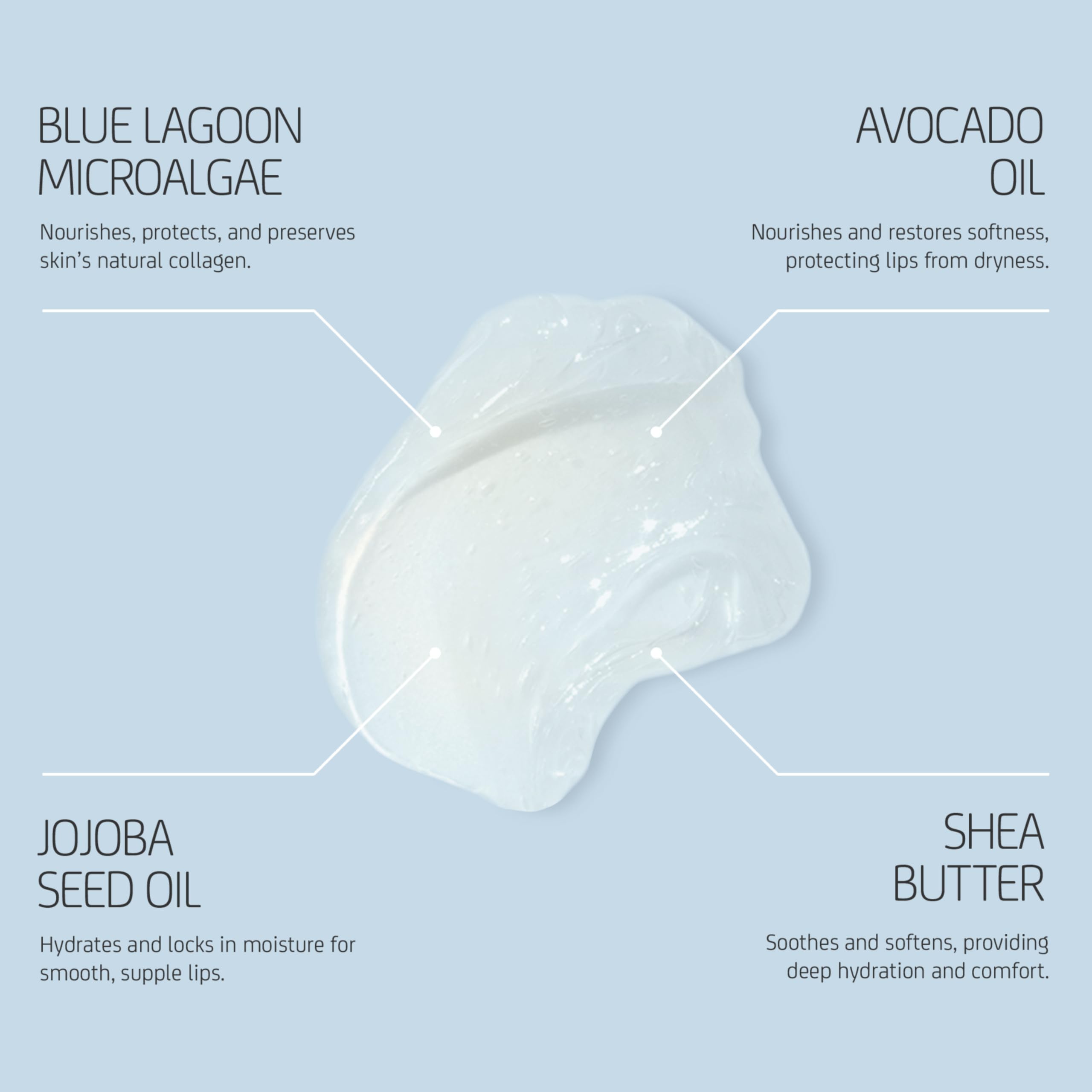 Blue Lagoon Skin Science - Natural Nourishing + Plumping Lip Balm | Sustainable Blue Lagoon Iceland buy supplements canada