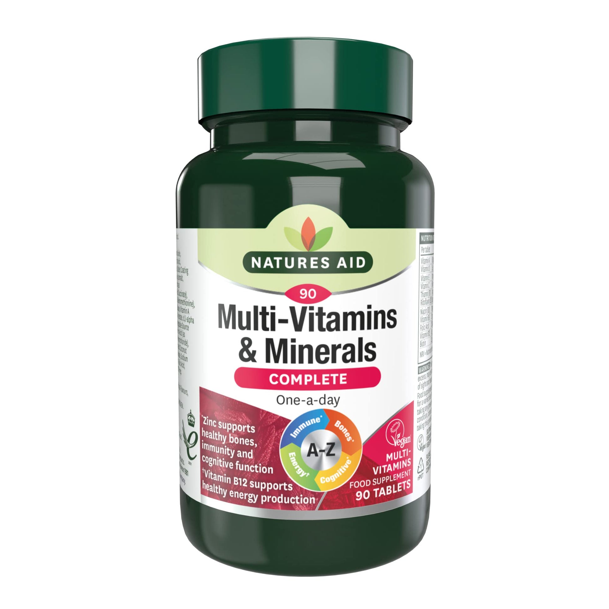 Natures Aid Multivitamins and Minerals, 90 Count (Pack of 1), (Packing may vary) natures aid buy supplements canada