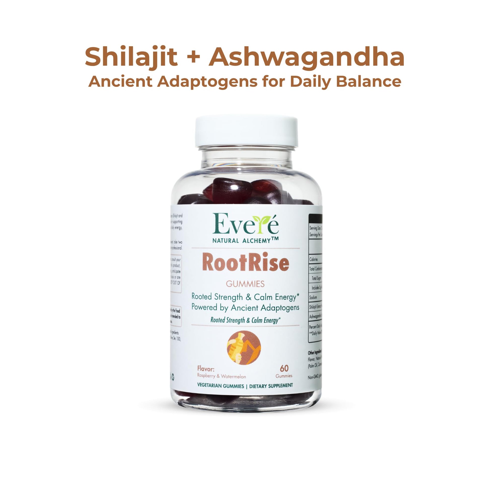 The EverÉ Natural Alchemy Evere RootRise Gummies - Shilajit + Ashwagandha Gummies The EverÉ Natural Alchemy buy supplements canada