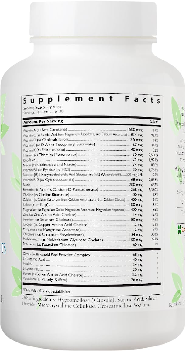 Women's Health Network Essential Nutrients – Daily Multivitamin for Energy, Healthy Aging & Immune Support, Folate as Quatrefolic®, a Patented Natural Form of 5-MTHF Women's Health Network buy supplements canada