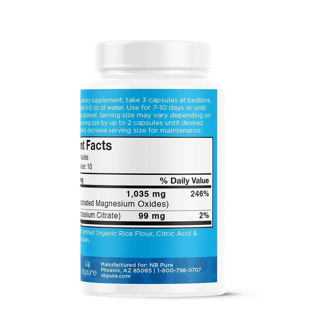 nbpure Mag O7 Oxygen Digestive System and Colon Cleanse and Detox Capsules nbpure buy supplements canada