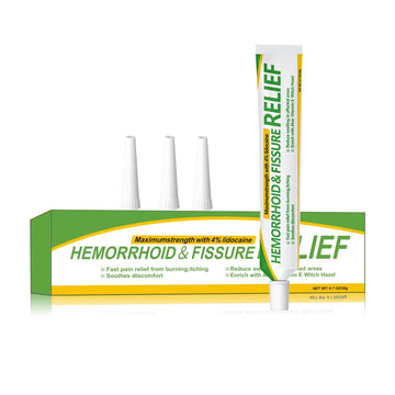 CainNeks Hemorrhoid & Fissure Relief Ointment 20g– 4% Lidocaine Maximum Strength Hemorrhoid Cream, Fast Itching Burning Swelling Relief, Herbs Fast Acting Ingredients. 0.7 oz. CainNeks buy supplements canada