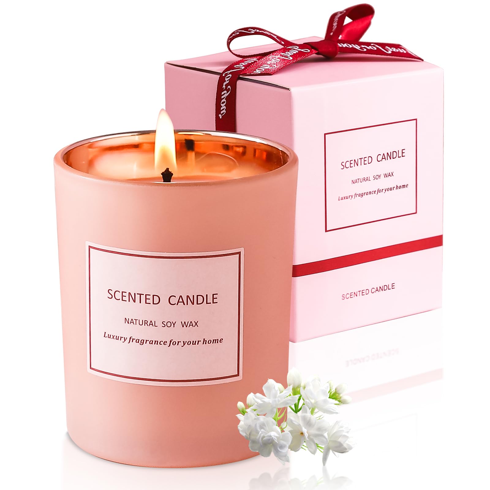 POWSHELF Scented Candle Gifts for Women, Bathroom Decor Candle for Home Scented, 5.5 Oz Jar POWSHELF buy supplements canada